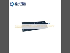 Interruptor de membrana PET personalizado e personalizado para máquinas