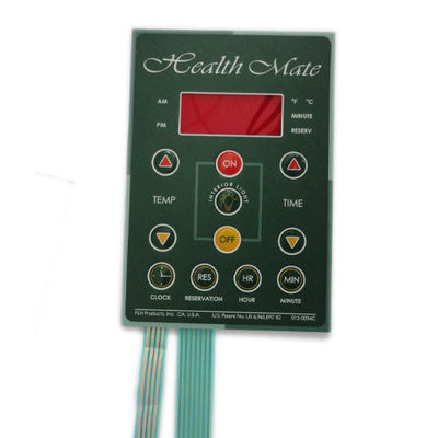 Bom preço. teclado LED de tipo chave de membrana na cor verde proteção IP65 on-line