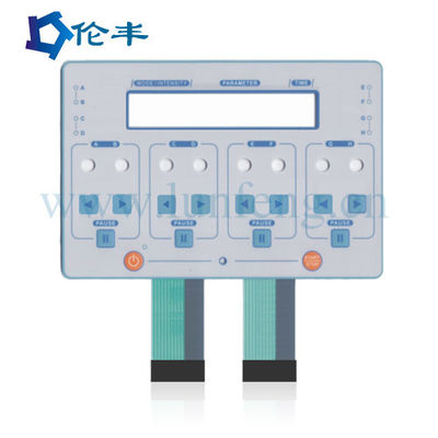 Bom preço. Teclado numérico branco da membrana do diodo emissor de luz de PMMA com 1 milhão tempo das épocas on-line