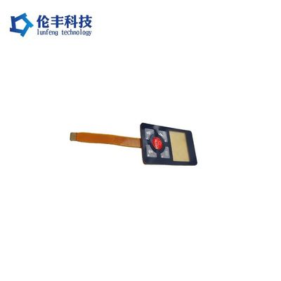 Bom preço. Teclado de membrana à prova d'água personalizável em design com cor Pantone e serigrafia on-line