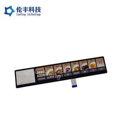 Bom preço. Teclado de membrana plana com código de cor Pantone personalizado para desempenho e design, para material PET/PC/PVC on-line