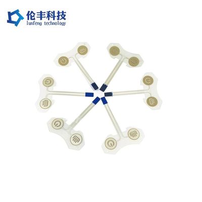 Bom preço. 1.5mm Pitch PET LED Membrane Keypad para Controle Avançado on-line