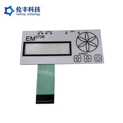 Bom preço. Teclado de membrana industrial de desempenho com cor Pantone e número de tecla personalizável on-line