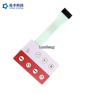 Bom preço. luminoso tátil do diodo emissor de luz do metal impermeável do interruptor de membrana 3M467 on-line