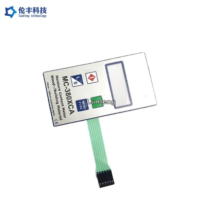 Bom preço. Interruptor de membrana LED personalizável com superfície PET fosca/brilhante on-line