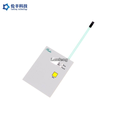 Interruptor de membrana plana Autotype EBG180 PET, interruptor de membrana protótipo tátil