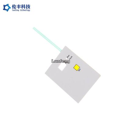 Protótipo liso 1W do interruptor de membrana do poliéster do ANIMAL DE ESTIMAÇÃO com a UMA janela do LCD