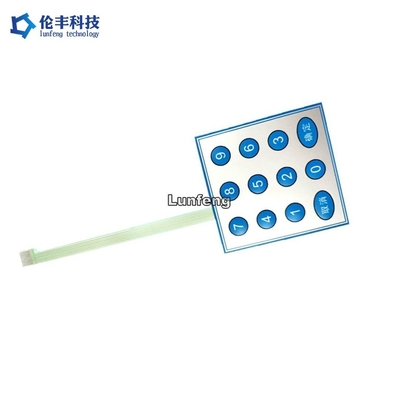 Bom preço. Impressão de tela de seda Impermeável Flexível Switches de membrana 4x3 resistente ao óleo on-line