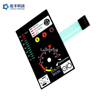 Bom preço. 3M Adesivo Personalizável LED Backlit Membrana teclado para diferentes requisitos do cliente on-line
