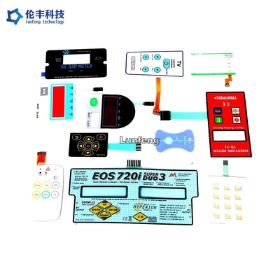 Bom preço. Material PVC Blue LED Color Membrane Keypad com 1mm e 1.5mm Pitch on-line