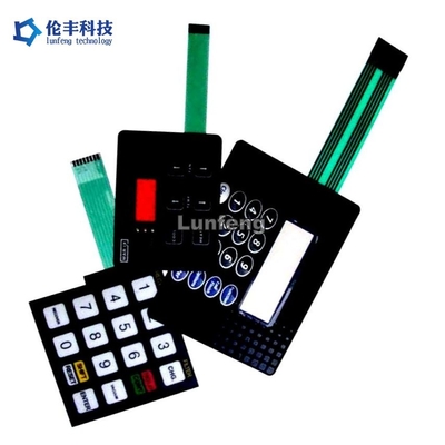 Bom preço. Teclado de membrana plana -30C- 80C Faixa de temperatura com resistência ao isolamento 100MΩ on-line