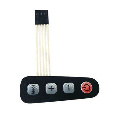 Bom preço. Interruptor de membrana de cúpula de metal durável com 1,000,000 Ciclos Ciclo de vida e 3M467/468 Adesivo para resistência ao isolamento de 100MΩ confiável on-line