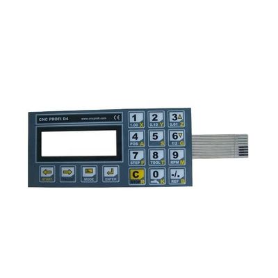 Bom preço. Interruptor de membrana com domo metálico com adesivo traseiro 3M9080 e ciclo de vida de 1 milhão de ciclos para controles industriais on-line