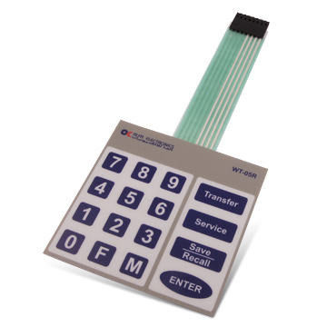 Bom preço. Switch de membrana de tipo PET com botão de toque Otimizado para servir a eletrônica de consumo Oferecendo controle preciso e design robusto on-line