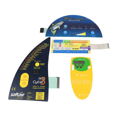 Bom preço. Eletrodomésticos PET Membrane Switch Incorporando LED Corrente 20mA Solução Durável para Painéis de Controle Médico Industrial on-line