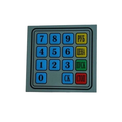 Bom preço. Impressão em serigrafia de teclado de membrana industrial Voltagem DC 5V para industrial personalizável on-line