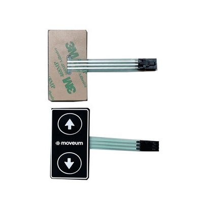 Aplicativo doméstico Comutador de membrana de cúpula de metal com design personalizado e faixa de temperatura de -20°C a 70°C
