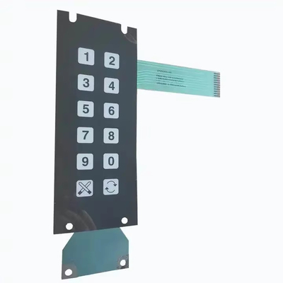 Tela de teclado de membrana personalizada Material ABS fino durável e personalizado