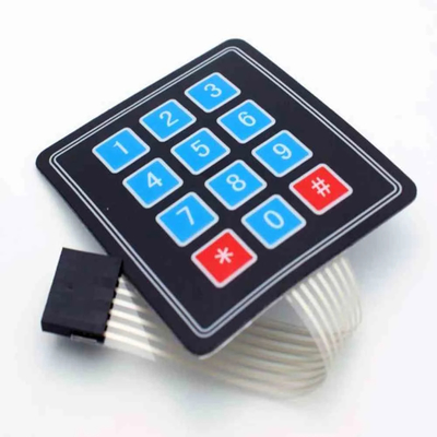 Bom preço. teclado de membrana impermeável de tensão 5V DC personalizável para aplicações industriais on-line