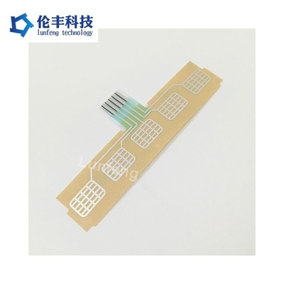 Bom preço. Interruptor de membrana plana personalizado com adesivo 3M9080 e serigrafia on-line