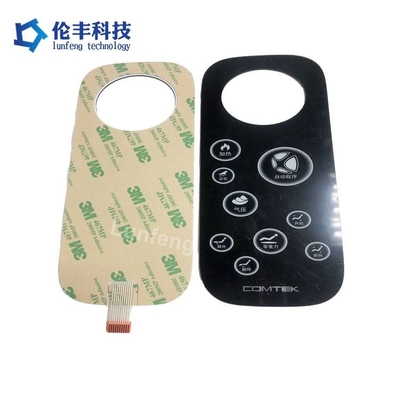 Bom preço. Superposição de painel gráfico de qualidade industrial com formas personalizadas 3M 467MP Adesivo e excelente resistência química on-line