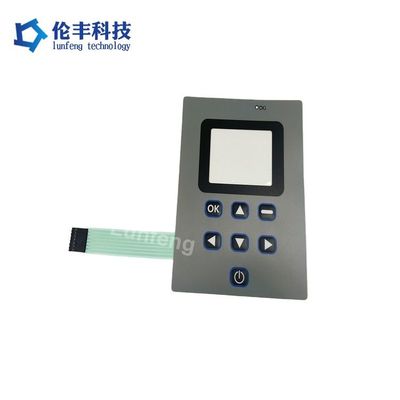Bom preço. Interruptor de membrana flexível de tensão DC 5V com interface personalizável e botão de gravação de almofada tátil para painéis de controle industrial on-line