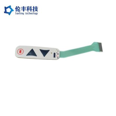 Bom preço. Botões de múltiplas formas Pad de interruptor de membrana Incorporando botão de teclado de metal fornecendo soluções de interface amigável para o usuário on-line