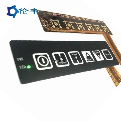 Bom preço. Teclado industrial de membrana à prova d'água contra pó com touchpad on-line