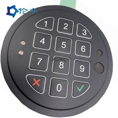 Bom preço. teclado de membrana plana personalizável -30C-80C faixa de temperatura e DC 12V voltagem classificação para os médicos on-line