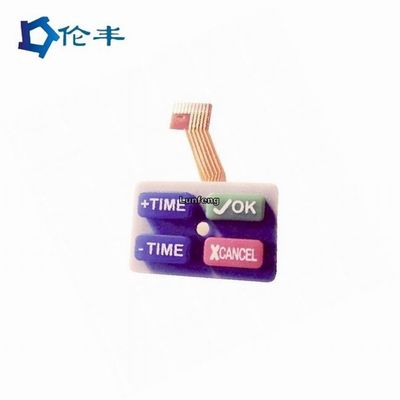 Bom preço. Teclado de borracha de silicone à prova d'água com superfície fosca e botão em relevo para painéis de controle industrial e médico on-line