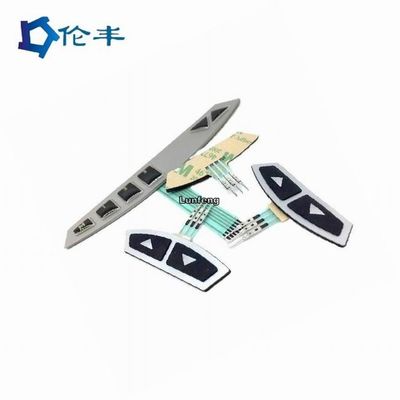 Bom preço. teclado de borracha de silicone resistente à água com superfície fosca e 3M 467 MP backadhesive para painéis de controlo de dispositivos electrónicos on-line