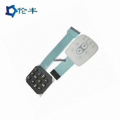 Bom preço. Teclado de borracha de silicone tipo pílula de carbono com borracha de silicone impressa com spray de epóxi PU de processamento secundário para dispositivos eletrônicos resistentes à água on-line