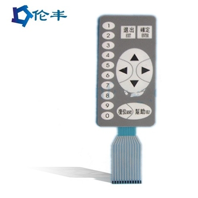 Bom preço. Almofada do interruptor de membrana do PVC do PE do sistema de controlo PMMA de Flex Tail Tactile Switch Keypad on-line