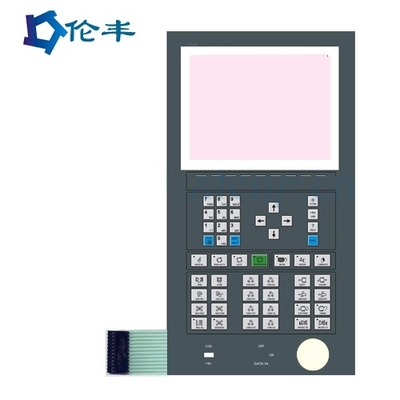 Bom preço. O teclado do interruptor de membrana da abóbada do metal de Pantone gravou o botão tátil LCD on-line